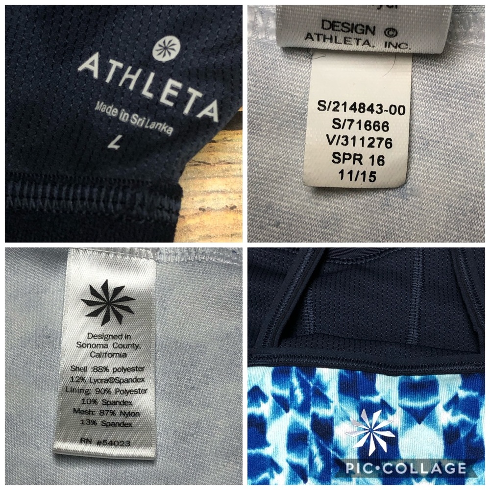 Athleta Racerback Workout Tank Top - Picture 2 of 7